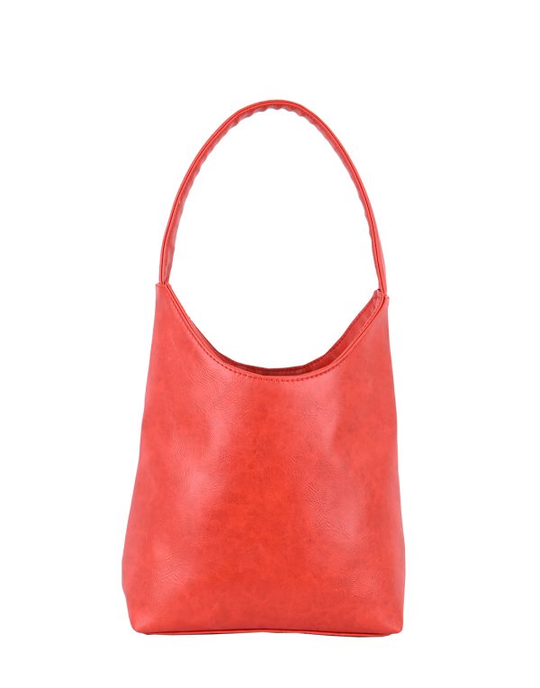 Red color Trendy and Stylish Handbag for Girls - Image 4