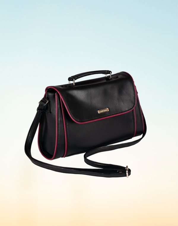Stylish handbags for ladies (Black) - Image 2