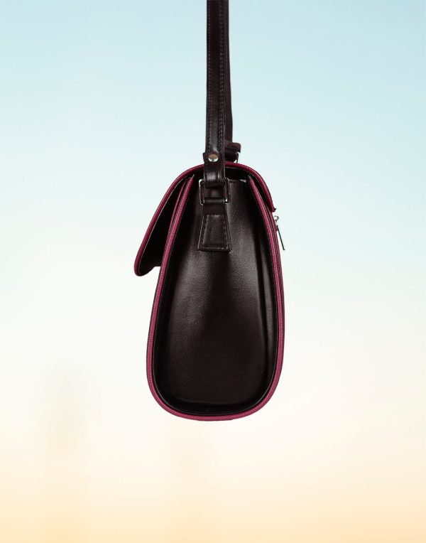 Stylish handbags for ladies (Black) - Image 4