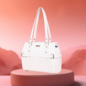 White Leather Bag