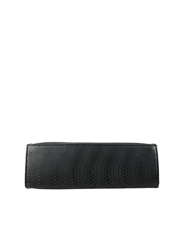 Black Office Bag for Women | Stylish Medium Size - Image 4